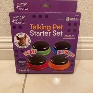 Hunger for words, talking pet starter, set learning resources EUC​​​​​​​​